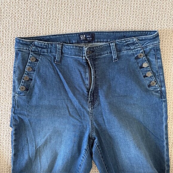 GAP '70s Flare Jeans Size 20 - Picture 5 of 8